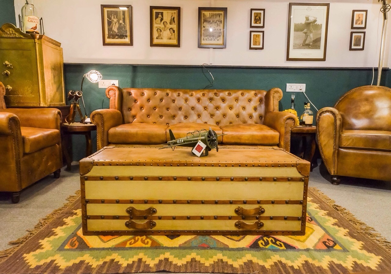 Leather Bed